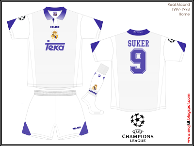 1997-1998 Real Madrid Home