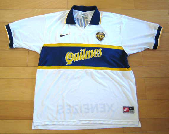 96/97 Club Atlético Boca Juniors S/S (A) #15 NIKE Quilmes 
