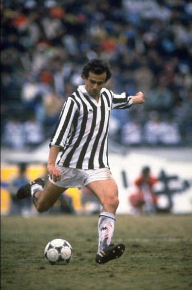Michel Platini of Juventus