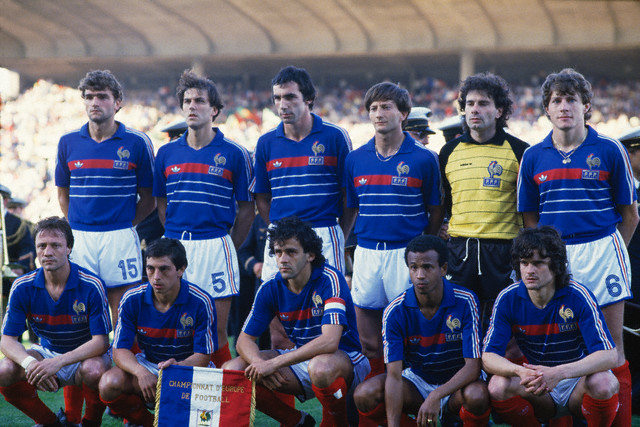 Soccer - Euro 1984 - French National Team