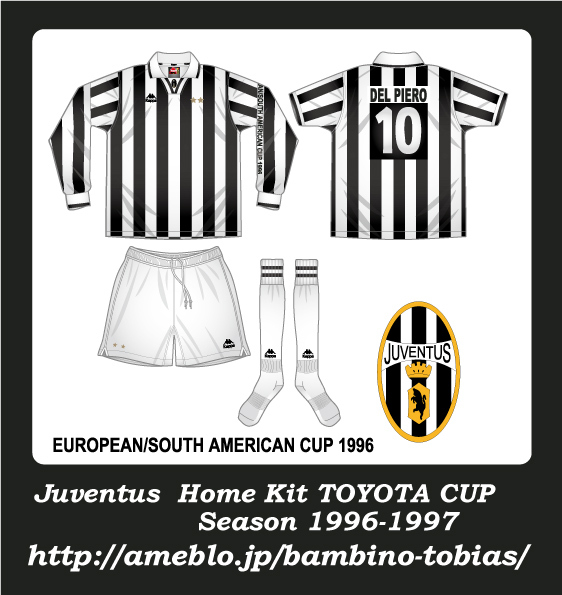 96 Juventus Football Club (H) 10 DEL PIERO TOYOTA CUP